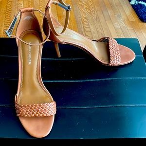 Marc Fisher Sandal with Woven Toe Strap